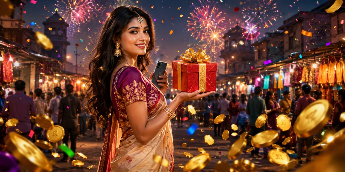 বগুড়ায় ঐতিহ্যবাহী পোশাকে ডিপোজিট বোনাস উদযাপন করছেন একজন নারী